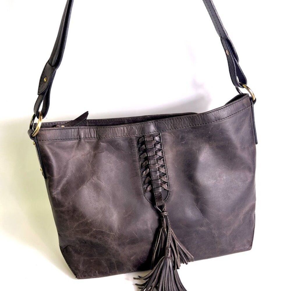 Born Distressed Leather Diego Hobo